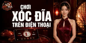 Chơi xóc đĩa trên điện thoại