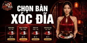 Cách Chọn Bàn Xóc Đĩa Online Phù Hợp Với Vốn