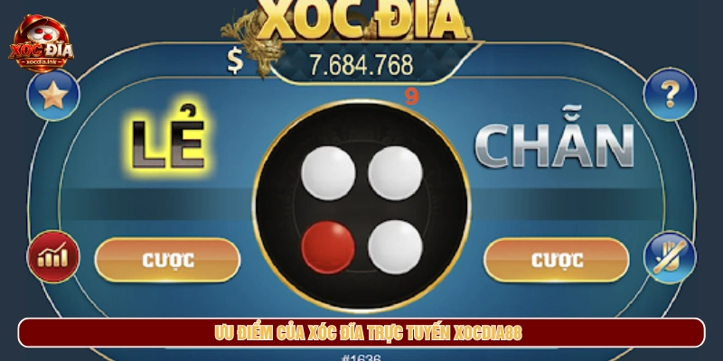 Xóc Đĩa Online - Luật Chơi, Cách Chơi, Link Truy Cập 2026 Giao diện chơi xóc đĩa online trực quan