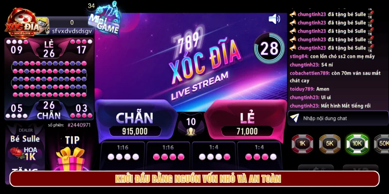 Người Mới Chơi Xóc Đĩa Nên Bắt Đầu Từ Đâu? Người mới chơi xóc đĩa nên bắt đầu bằng số vốn nhỏ