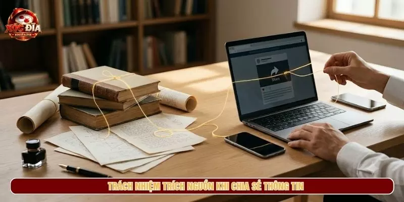 Bản Quyền Nội Dung - Quy Định Sử Dụng Thông Tin Trách nhiệm trích nguồn khi chia sẻ thông tin